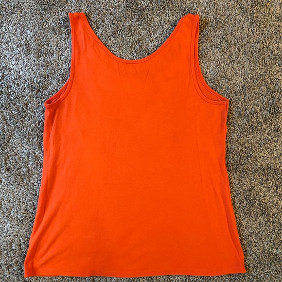 Cato Vibrant Orange Tank Top - Picture 6 of 6